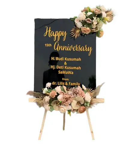 Papan Bunga Akrilik Pegandekan